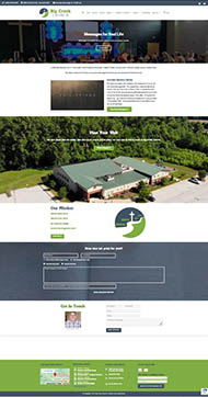 affordable church website design