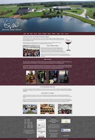 winery website designer